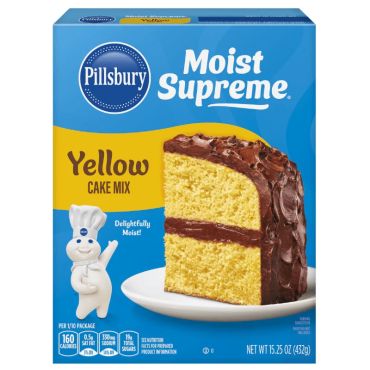 Pillsbury Yellow Cake Mix 375g